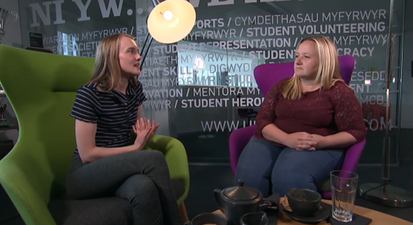 People talking about anxiey